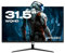 JapanNext Monitor Gaming 31.5 IPS 2K WQHD (2560x1140) 165hz 1ms | HDR | Inclinación Ajustable Altavoces Integrados | Flicker-Free G-Sync/FreeSync | Garantía de 2 años | JN-IPS3150WQHDR165