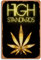 SEHINU Psychedelic Weed Poster Vintage Metall-Blechschild – lebendige Neonlichter für Wohnzimmer, Wandkunst und Wohnkultur, 20,3 x 30,5 cm, Weed 420 Accessoires, Trippy Room Decor Schild, lustige