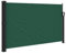 vidaXL Auvent latéral rétractable Vert foncé 120x600 cm, écran d’intimité de Jardin, Brise-Vue de Balcon, écran d'extérieur, Brise-Vue d'extérieur