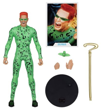 Bizak McFarlane 64385668 Batman Forever DC Multiverse Collection, Collet to Build-a Albträume Fledermaus Kollektion, beweglich, mit Zubehör, 18 cm