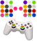 LQIOACU 26 Piezas Joystick Compatible Con Nin tendo Switch Grip, Cubiertas Para Joystick, Gomas Para Interruptor, Empuñaduras Para Pulgar, Joystick Para Interruptor, Tapas Para Joystick