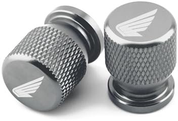 Motorrad-Ventilkern Für HO@&NDA CB650R CBR500R CBR650R cm 300 500 1100 X-ADV750 NSS750 Motorcyle Zubehör Rad Reifen Ventil Kappen Reifen Air Port Abdeckung(Titanium)