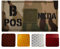 Blutgruppen Patch, IR Reflektierend, Austauschbarer Reflektor, Nylonmaterial, Geeignet Für Taktische Westen Und Tarnuniformen, Medizinische Blutgruppen Identifikation, 5 Teiliges Set, Klettverschlus