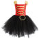 Girls' Circus Costumes Sequins Nutcracker Dance Dress Ballet Dress Christmas Costume Honor Guard Circus Director Cosplay Carnival Costume Party Dress Pageant Outfits Dance Clothing