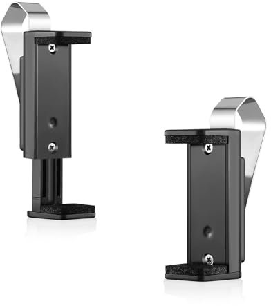 YFaith 2 Stück Garagentoröffner Clip, Antistatisch Clip für Garagentoröffner, Verstellbare Garage Door Opener Clip, Halter Fernbedienung, Garagentor-Fernbedienung Garagentor für 45–67 mm Visier