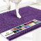 Muddy Mat® Original Dog Door Mat for Muddy Paws, Super Absorbent Microfiber, Non-Slip Washable Pet Rug, Quick Dry Chenille Entryway Carpet, Machine Washable Indoor Outdoor mat, Purple 24x35