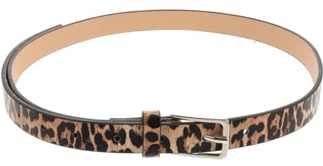 OATIPHO Gürtel Mit Leopardenmuster Spanngurt Gürtelbund Damengürtel Mit Animal-print Taillenbandagen Aus Leder Gürtel Aus Kunstleder Jeans-accessoires Leopardengürtel Für Damen Pu