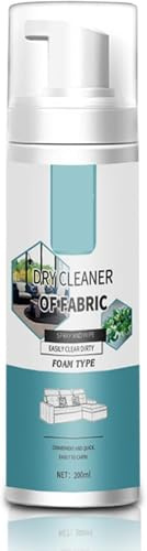Spray Detergente per Divani in Tessuto,Schiuma Detergente per Divani in Tessuto,Lavaggio A Secco Spray Detergentes Multiuso,Schiuma per la Pulizia del Divano,Smacchiatore Per Lavaggio a Secco,200ML
