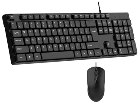 TingHaoO Full Sized Mechanical Gaming Keyboard And Ergonomic Combo Corded For PC Laptop Desktop Ergonomic Set