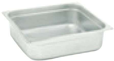 Pentole Agnelli COIXGNP12150 Bacinella Gastronorm 1/2, Acciaio Inossidabile, Argento, 26.5 x 32.5 x 15 cm