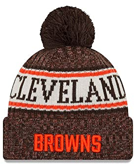 New Era - Cleveland Browns Beanie - on Field 2018 Sport OTC Knit - Brown/Orange Cleveland Browns Beanie on Field 2018 Sport OTC Knit - Einheitsgröße