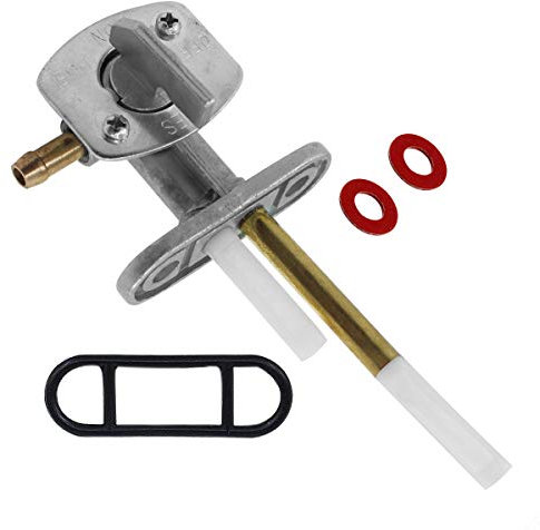 5LP-24500-01-00 Fuel Valve Petcock Assembly Replacement Compatible with YAMAHA 2005,2004,2003,2002,2001 YFM660R RAPTOR 660,Replace Fuel Valve Petcock 8mm parts # 5LP-24500-01-00