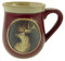 Glen Appin Tasse aus Steingut, mit schottischem Hochland-Hirsch.