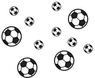 BESPORTBLE Fußball Wandaufkleber Kreative Wanddekoration Wandtattoo für Kinder Wohnzimmer Schlafzimmer