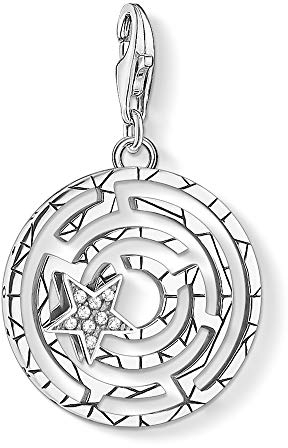 Thomas Sabo Damen Charm-Anhänger Labyrinth Charm Club 925 Sterling Silber 1823-643-14