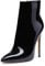 Castamere Polacchine Donna Stivali Cerniera Tacco a Spillo 12CM Nero Pelle Verniciata Scarpe EU 37