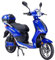 Tecnobike Shop Bici Elettrica a Pedalata Assistita Biciclette Elettroniche Alimentate Z-Tech ZT-09-A 250w 12Ah Batteria al Piombo (Blu)