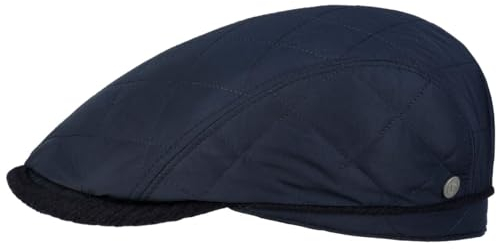 bugatti Quilted Flatcap Schirmmütze Schiebermütze Steppmütze (60 cm - dunkelblau)