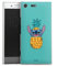 Hard Case kompatibel mit Sony Xperia XZ Premium Schutzhülle transparent Smartphone Handy Hülle Disney Lilo & Stitch Ananas