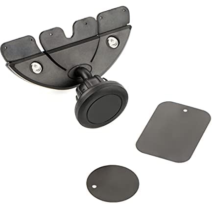 LST Auto CD Radio Befestigung magnetisch 360° Rotation Handy phone