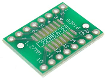 Reland Sun 10 Stück TSSOP16 SSOP16 SOP-16 SOP16 auf DIP16 Transferplatine DIP Pin Board Pitch Adapter PCB