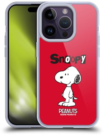 Head Case Designs Offizielle Peanuts Snoopy Persöhnlichkeiten Soft Gel Handyhülle Hülle kompatibel mit Apple iPhone 14 Pro