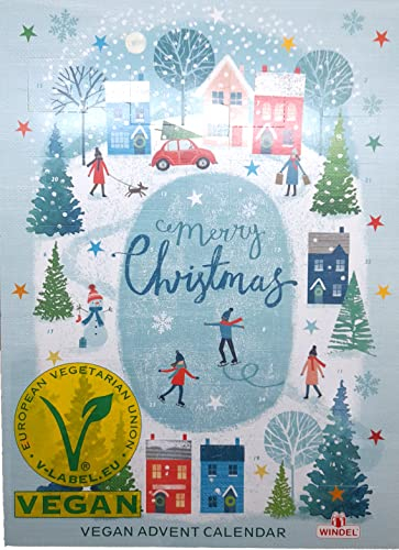 Windel Veganer Adventskalender Merry Christmas Kalender je 75g