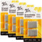 Mont Marte Knetbare Radiergummis, 2pc-4PACK, knetradiergummi, Erstellen von Highlights, Löschen oder Aufhellen von Holzkohle, Pastell, Bleistift, Kreide-Kunstwerk, ideal für knetradierer künstler
