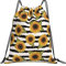 SJOAOAA Sonnenblumen-Beutel mit Kordelzug für Damen und Herren, String-Tasche, Turnbeutel, Geschenk für Yoga, Schule, Schwimmen, Strand, Sonnenblumen-Streifen 2, One size
