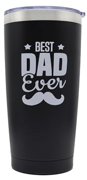 Wonderfulife Christmas Gifts for Dad from Daughter, Insulated Tumbler Birthday Gifts for Men, Unique Gift Ideas for New Dad Papa Personalized Cool Present for Valentine's Day,Easter