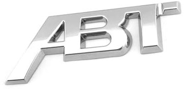 KAnduo Auto Frontgrill Kofferraumaufkleber Embleme kompatibel mit für ABT,A