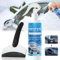 Miioto Dégivrant pare Brise, Spray Degivrage pare Brise, Degivrant Vitre Voiture, Equipé d'un Grattoir Spécial, Enlevez Rapidement la Glace et la Neige des Vitres et des Pare-Brise des Voitures -250ML
