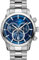 ASSARTO® - Herren Uhr (Blau/Silber) 316L Edelstahl Gehäuse & Armband - Schweizer Quarzwerk - Premium Männer Chronograph Herrenuhr & Armbanduhr (Timekeeper Collection) analog, wasserdicht