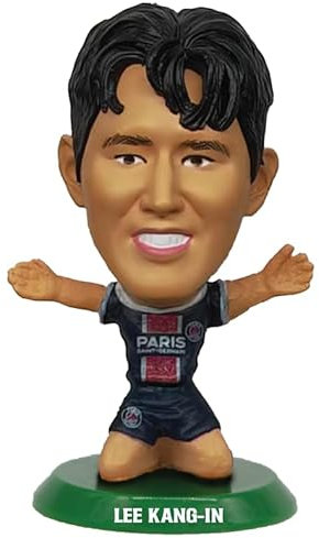 SoccerStarz - Paris St Germain Lee Kang-in Haus-Set (klassisches Set)