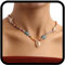 Reaky Boho Beads Necklaces Seashell Pendant Necklaces Starfish Necklace Chain Summer Beach Accessories for Women