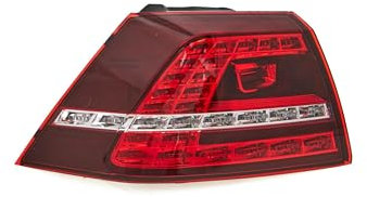 EDA PREMIUM auto Rückleuchte, Rücklicht, Heckleuchte Links 5G0945207 passend für VW GOLF VII 2012-2017, e-Golf, GTD, GTI, außen, ECE