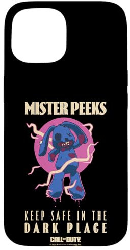 Call Of Duty Mister Peeks Keep Safe In The Dark Place Logo Hülle für iPhone 15