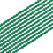 PATIKIL 4mm Abalorios de Cristal en Forma de Bicono, 840 Pcs Abalorios Rondelle de Cristal Facetado Encantos a Granel para Hacer Joyas Pendientes Pulseras Manualidades, Verde Malaquita