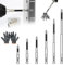 High-Magnetic Screwdriver Drill Bit Set, 6PCS Magnetic Drill Bits,Anti-Slip Screw Driver Bits, Bit Holder for Impact Driver, Magnetic Screwdriver Bits for 50 65 75 100 120 150mm (Style B)