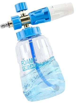 Pulverizador De Espuma,Pulverizador Manual De Jardín 1 Litro - Botella De Espuma A Presión para Riego De Jardines, Baño De Mascotas Y Lavado De Automóviles