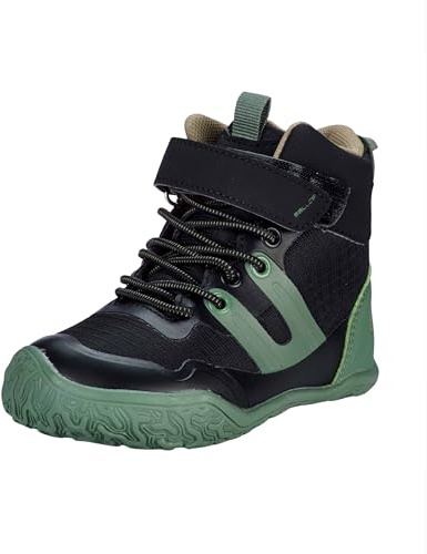 BALLOP Kuluba W Barfußschuhe für Kinder Türkis – wasserdichte Wanderschuhe für Outdoor-Abenteuer bei jedem Wetter, Natürliches Laufgefühl