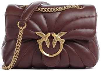 Pinko Tasche Love Puff Mini Butterfly 100039 A1EX R49Q Weinrot