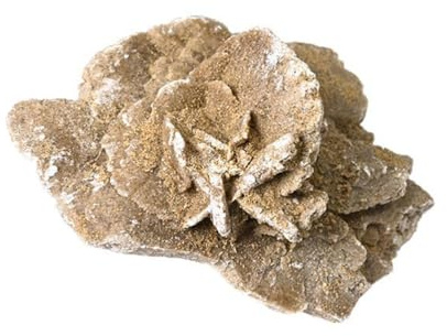 Crystal Desert Rose Rough Stone Mine Mark Ornaments Crystals Rock Free-Shaped Gem Fish Tank Ornaments for Aquarium & Home Decor,50~100g