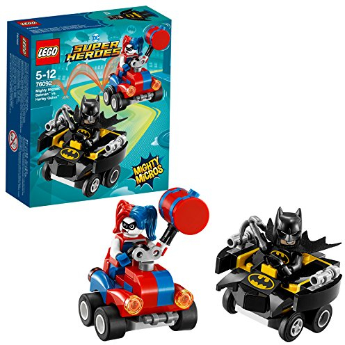 LEGO DC Universe Super Heroes 76092 Mighty Micros: Batman vs Harley Quinn Konstruktionsspielzeug, bunt