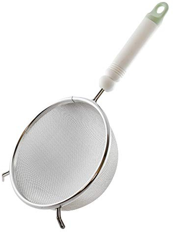 Colino a rete, setaccio, manico in abs, acciaio INOX, 18 cm