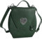 dressforfun 900652 Damen Trachten Handtasche Herzmadl, Schicke Trachtenhandtasche in Lederoptik (Grün| Nr. 303274)