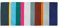 Remember Teppichläufer Briza lang - 100% Baumwolle - 70 x 140 cm - Bunter Teppichläufer