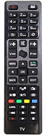 VINABTY RC48127 Télécommande de Remplacement Compatible avec Panasonic TV TX-32C300B TX-40C300E TX-40CW304 TX-32CW304 TX-32C300E TX-48C300E TX-24C300B TX-48C300B TX-32D302B TX-24D302B
