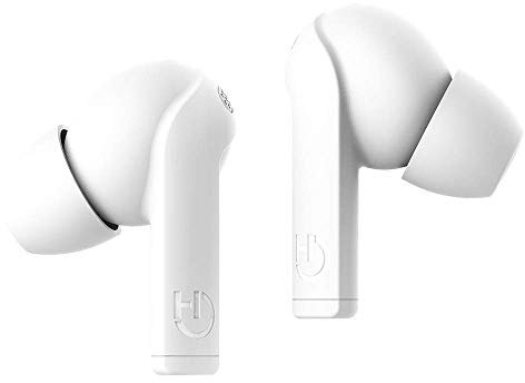 Hiditec | INTRAURICULAR Fenix TWS Blanco | Auriculares True Wireless Baja latencia y 18 Horas de autonomía | Bluetooth 5.0 True Wireless compatibles con Sistema iOS y Android