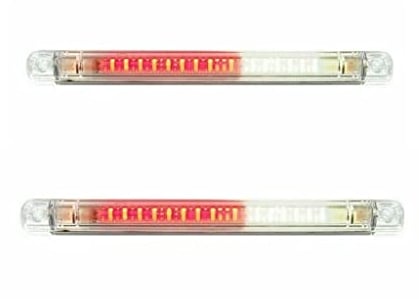 MelTruck® 2x LED Nebelschlußleuchte Rückfahrscheinwerfer 237x20x22 Anhänger LKW PKW